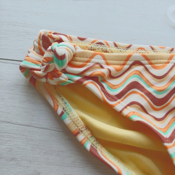 O'Neill NEW Lagoon Stripe Warp Top Bikini Set - Picture 12 of 15